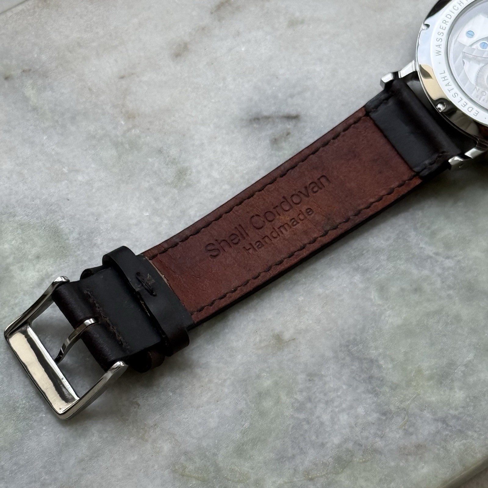 NOMOS Glashütte Ahoi Datum 40mm Automatic Full Set w/ Extra Strap – Ref 551