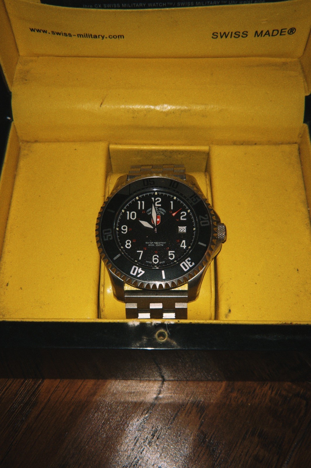 Boxed . Swiss Military . CX Nautilus . Automatic Diver . ETA 2824 . 20ATM