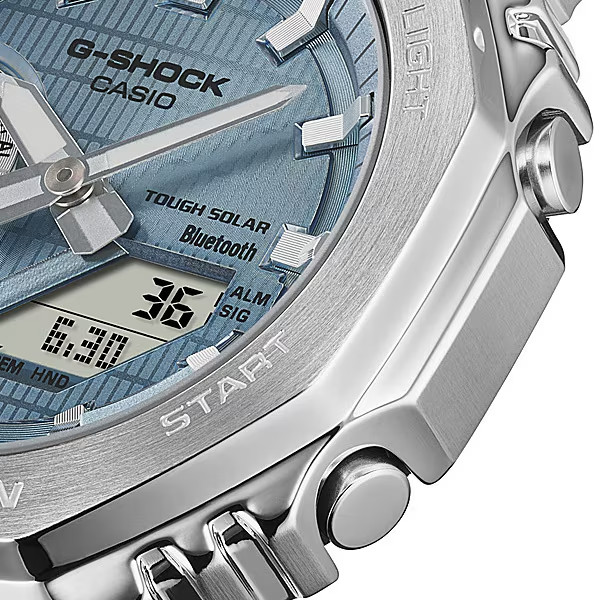CASIO G-SHOCK GBM-2100A-1A2JF Metal Covered Solar Bluetooth Men’s Watch