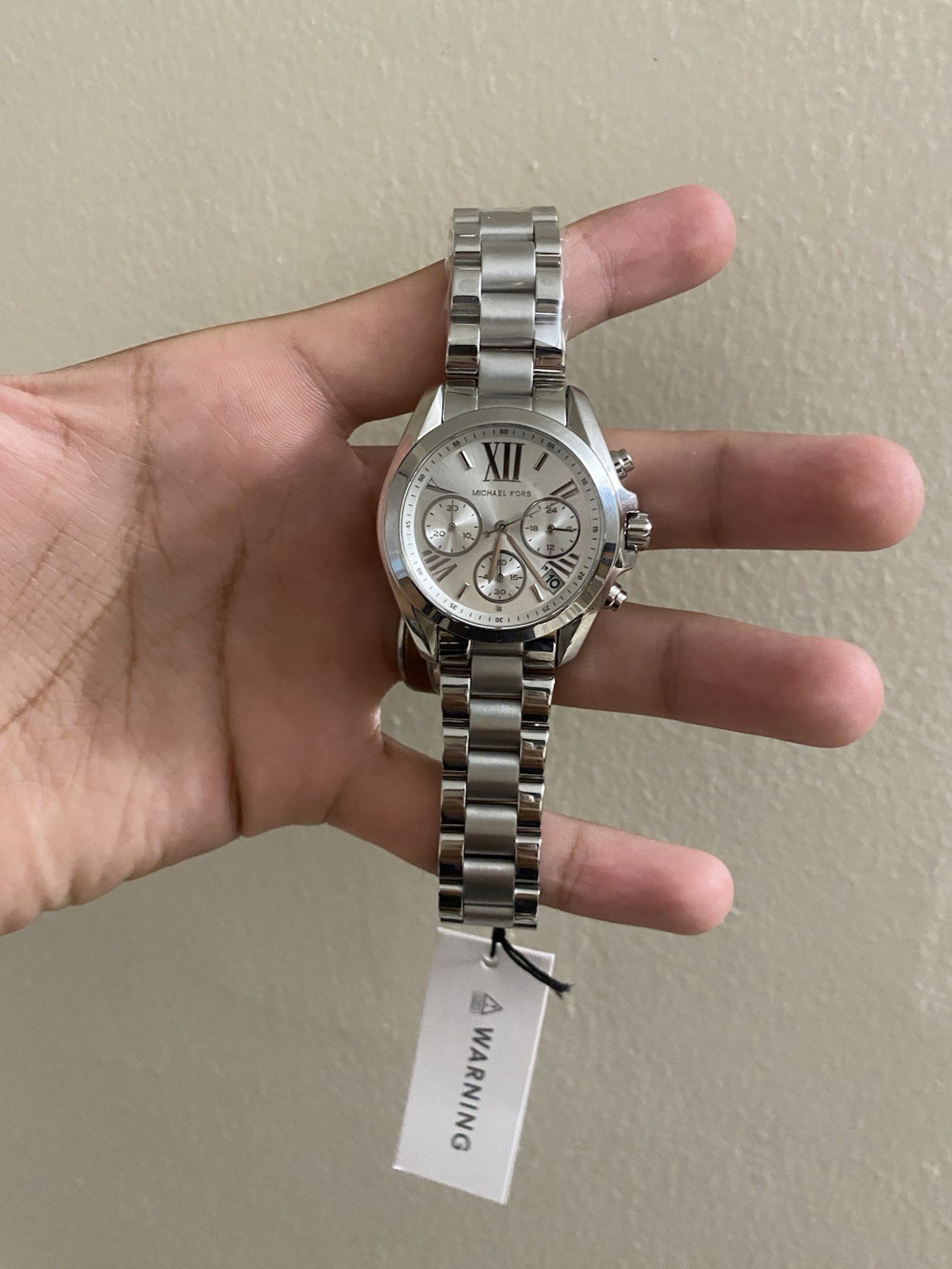 Michael Kors Bradshaw Silver Women’s Watch – MK5535