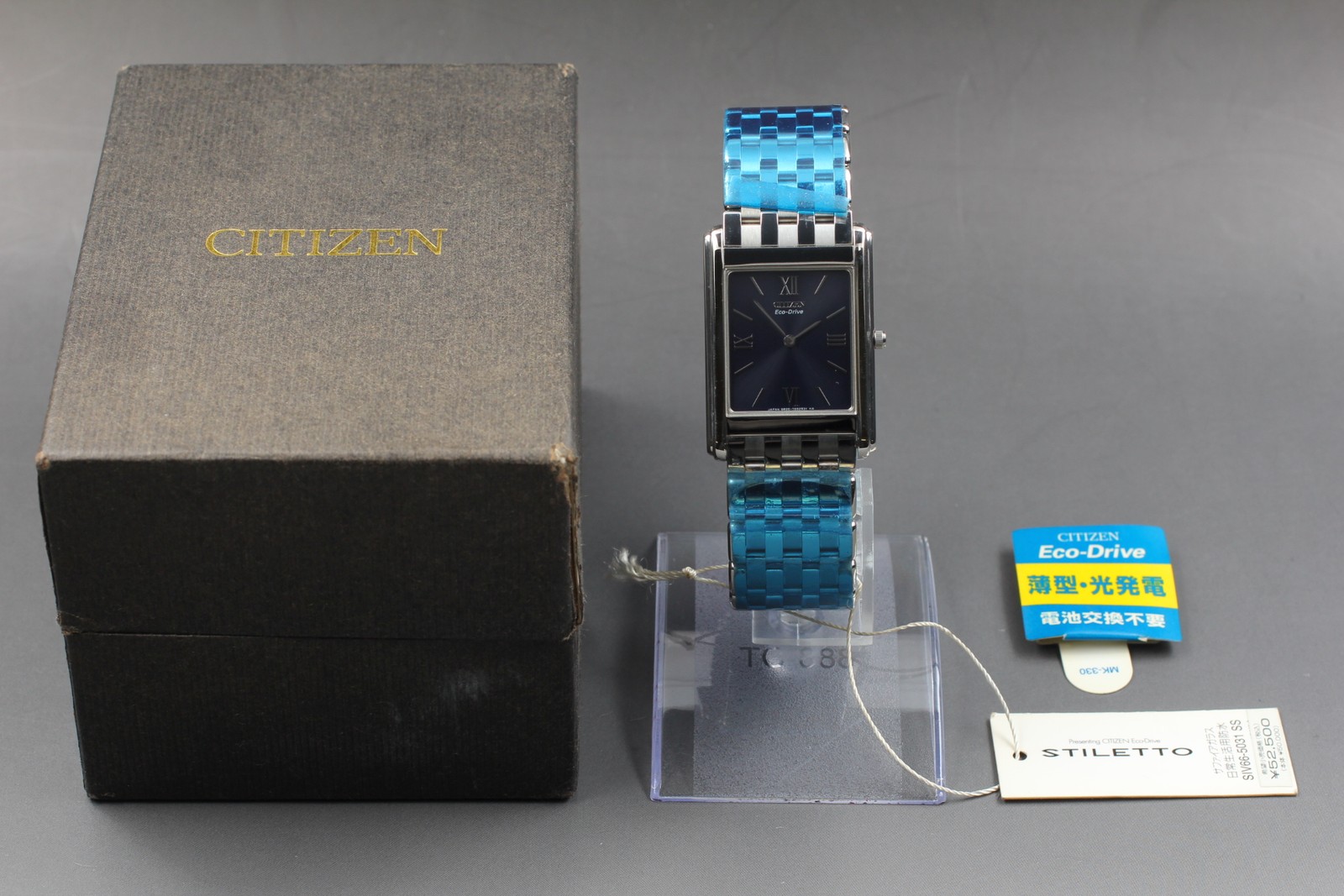 [Unused] Citizen SIV66-5031 Eco-Drive (light-powered) wristwatch From JAPAN