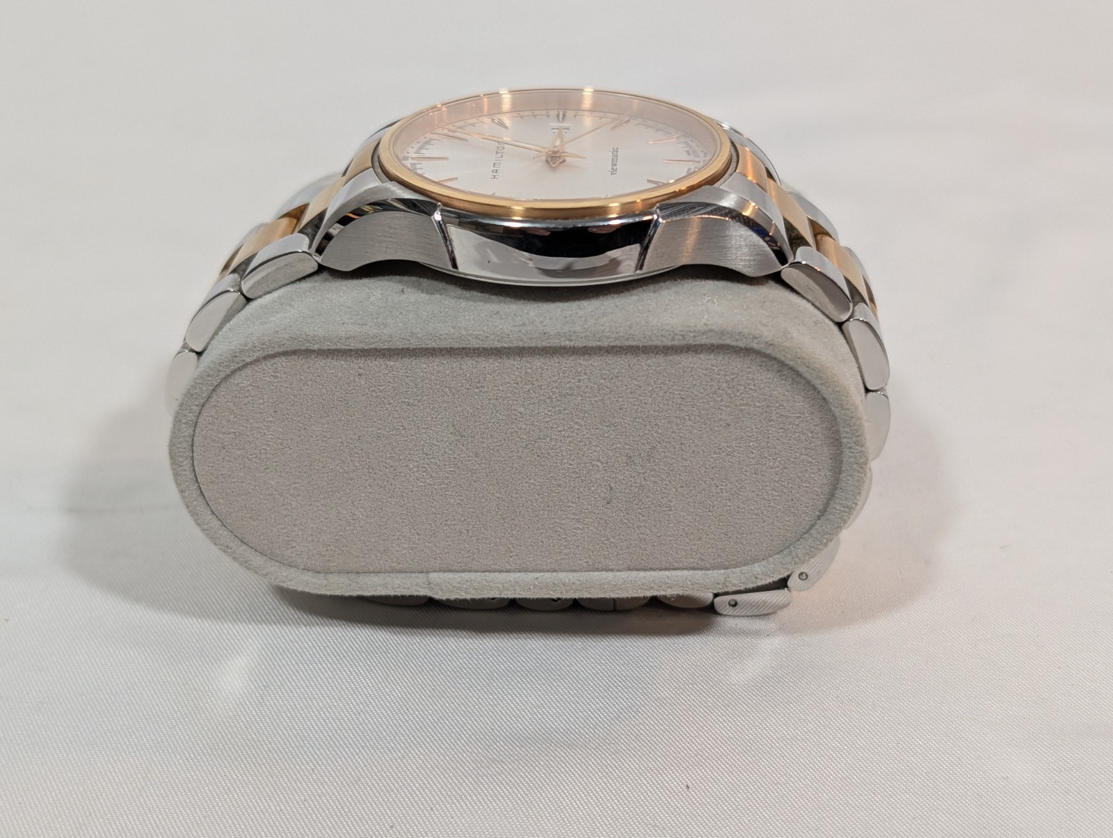 HAMILTON Jazzmaster Viewmatic H326550 Date Silver Dial Automatic Men ETA 2824-2