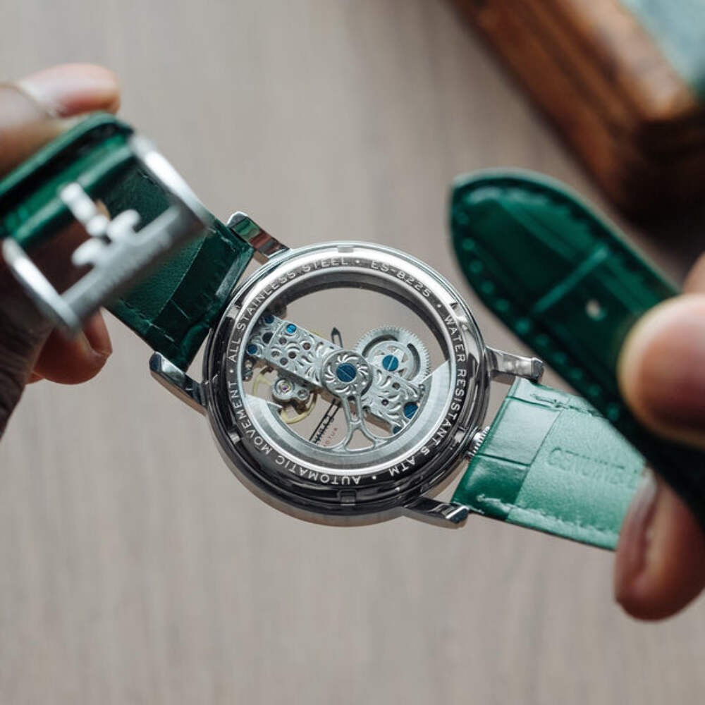 Fowler Bridge GREEN Green Dial Wristwatch ES-8225-05