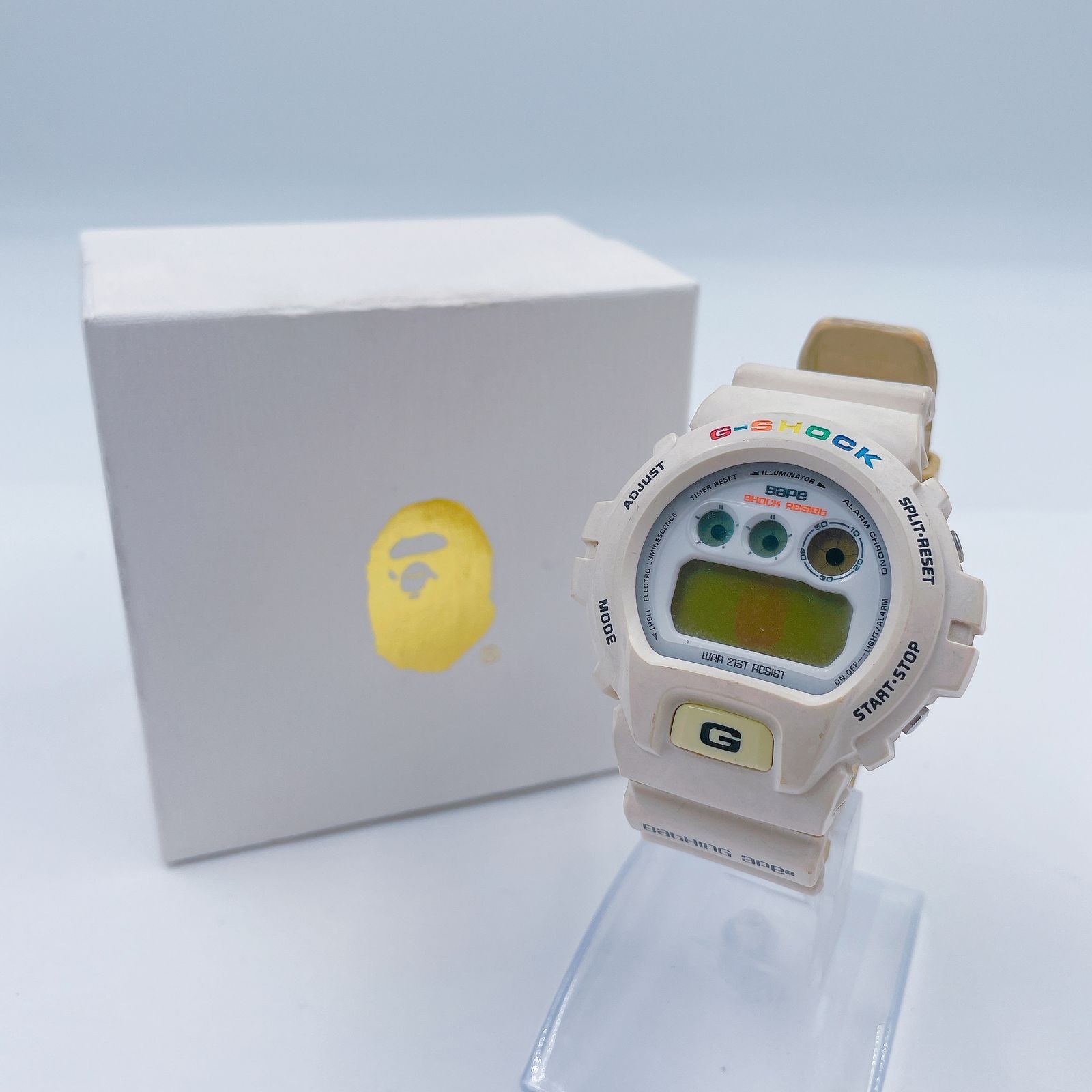 CASIO Collaboration A BATHING APE BAPE DW-6900 Base Model G-SHOCK 1289 1631/2000