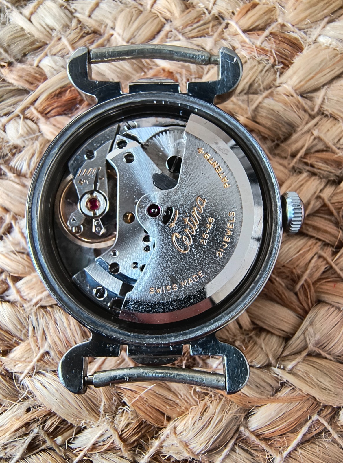 vintage Post moderne Certina automatic 25 jewels
