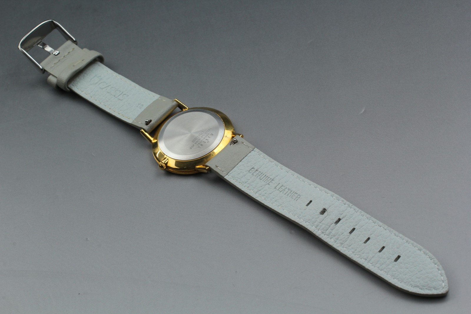 [Exc+5] Seiko Quartz 7820-9000 White Dial Men’s Watch From JAPAN