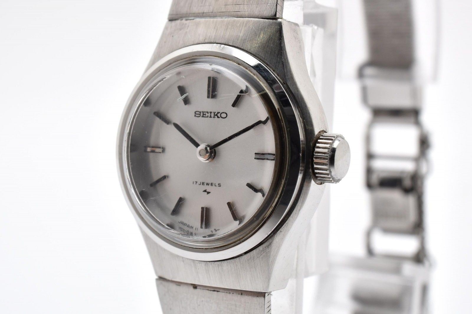 SEIKO 11-0910 Silver Watch From Japan