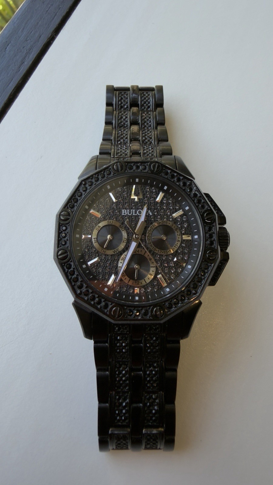 Bulova Octava Black Men’s Watch – 98C134