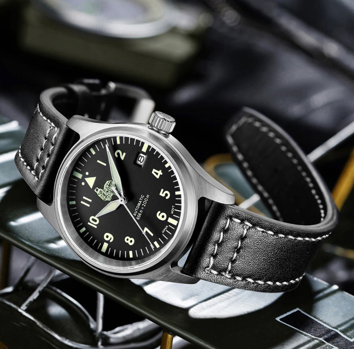 New Mechanical Watch Himars time with Japan Automatic Movement NH35A