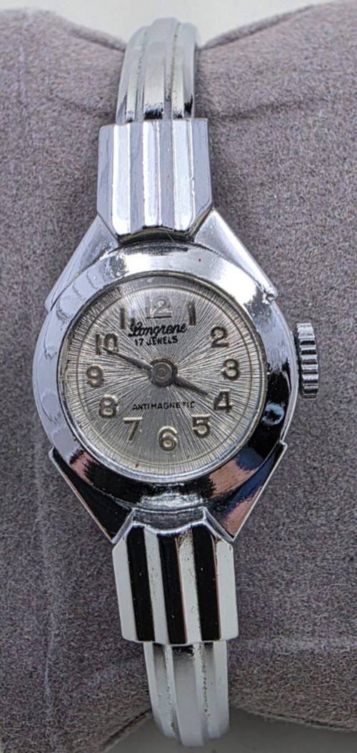 Vintage (1950s) Longines 17 Jewels Mechanical Ladies Cocktail Watch Needs Oiling