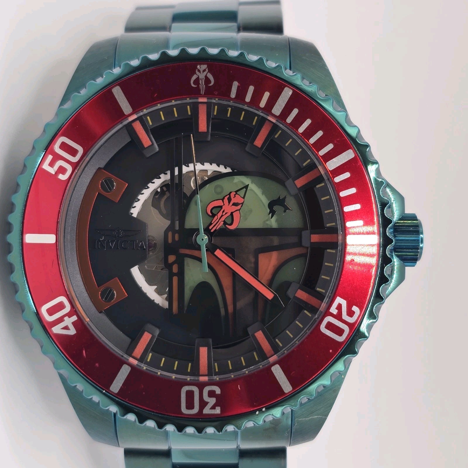 Invicta Star Wars Boba Fett Watch Men’s Automatic 47mm 26598