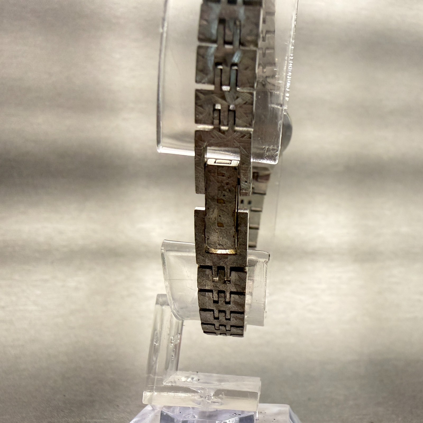Seiko Watch Women 17mm Silver Dial Silver Tone Oval 11-7619 Vintage Works Manual