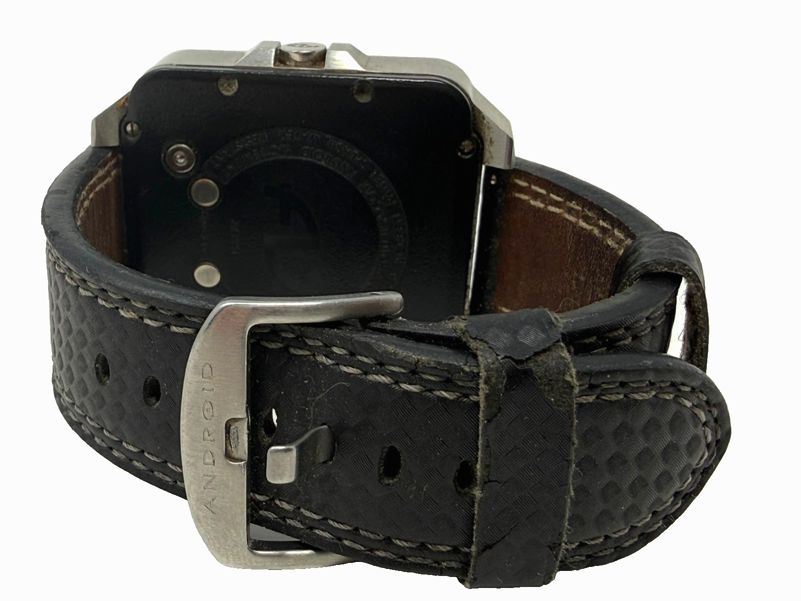 Android Galactopus Watch AD551 Stainless Steel 316L Untested No Charger
