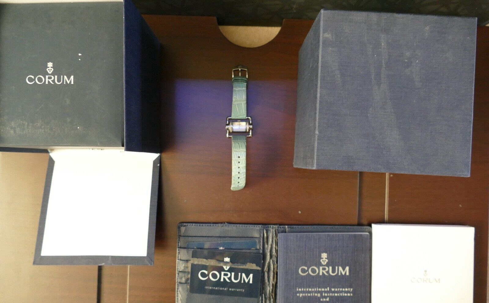 Corum ladies womans Horizontal Diamond jewellery watch lv 130.330.47 £3950