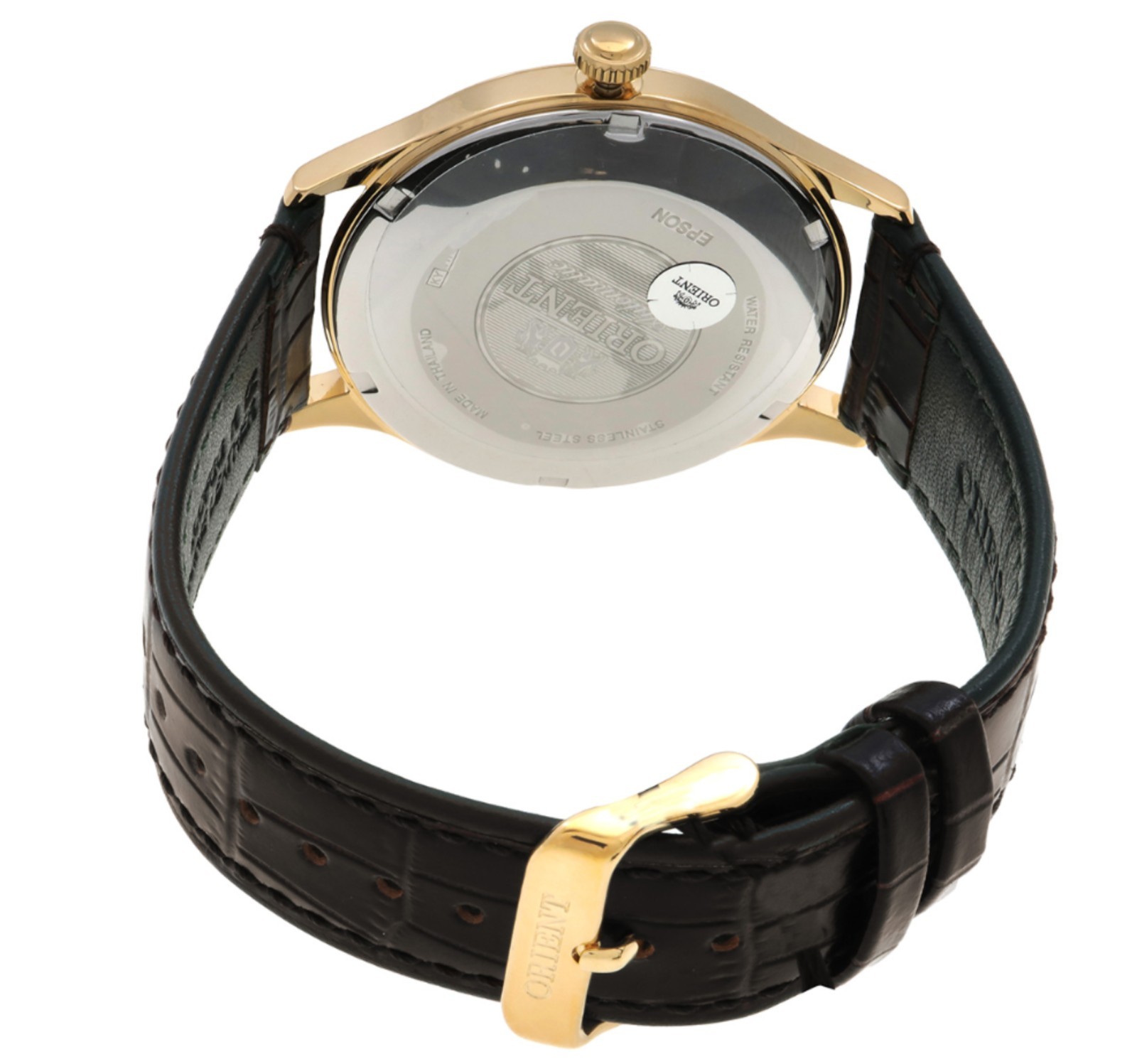 Orient Men’s Bambino Version 4 Automatic Green Dial Watch TAC08002F0 NEW
