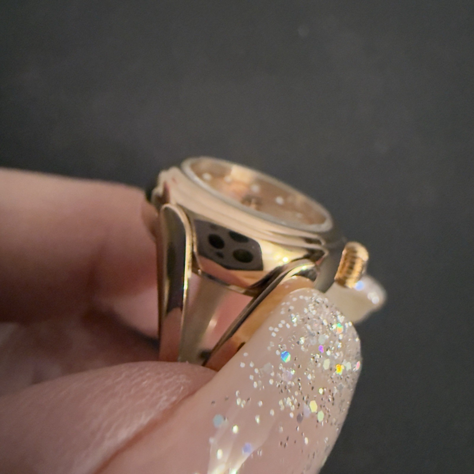 Invicta Mini Angel Women’s Ring Watch – 17.5mm Rose (48575) $199 MSRP-NEW IN BOX