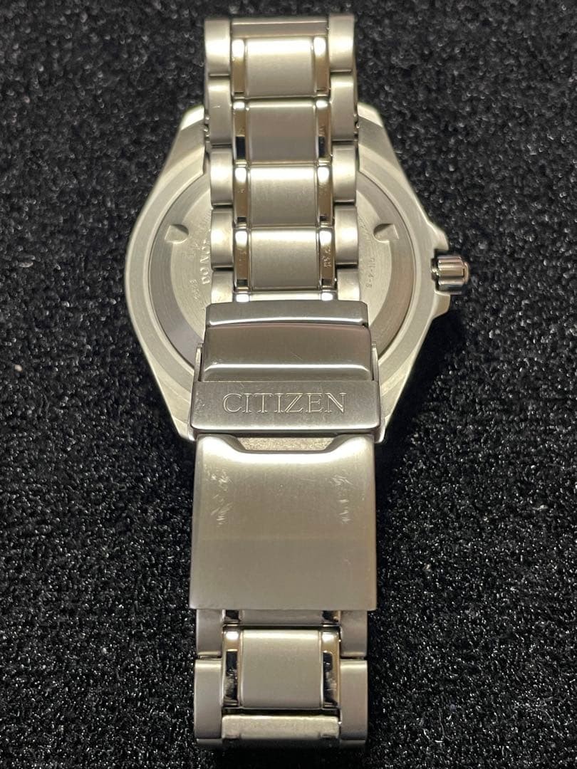 Citizen NY0070-83E 18cm Wrist Titanium Running Diver Automatic Mens Wristwatch