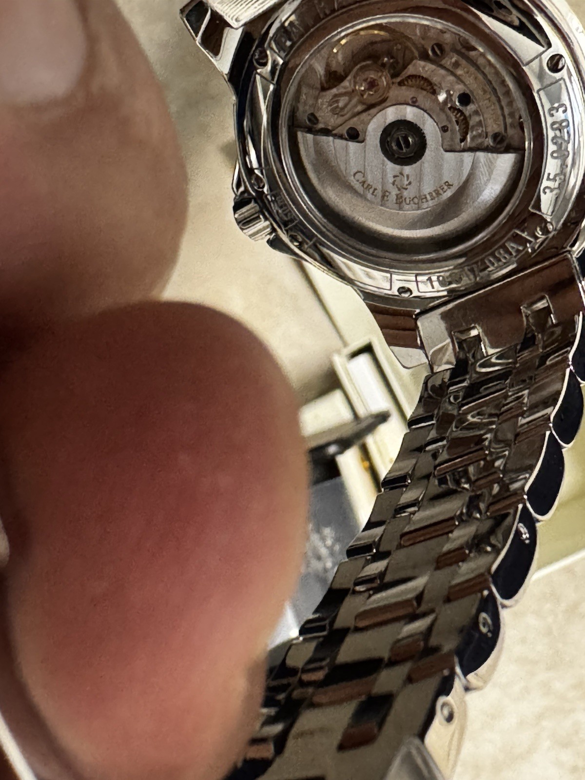 Carl F Bucherer Patravi Stainless Steel Watch 10617.08A