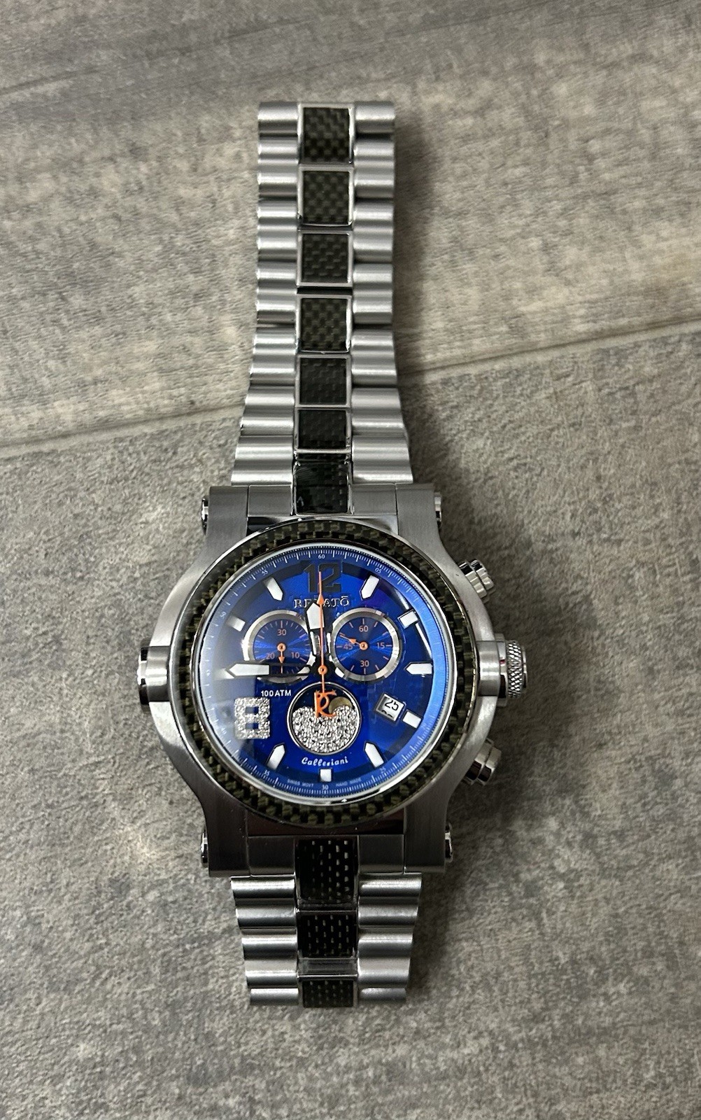 Renato Collezioni Carbon T-Rex watch Carbon Limited #62/100 Made Very Rare