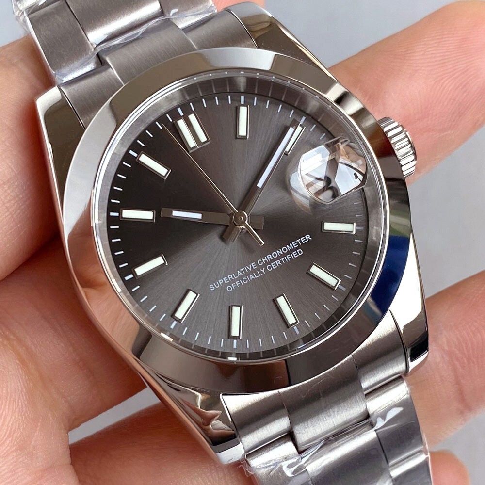 Tandorio 36/39mm Sapphire Glass 20ATM Date Automatic Japan NH35A Watch For Men