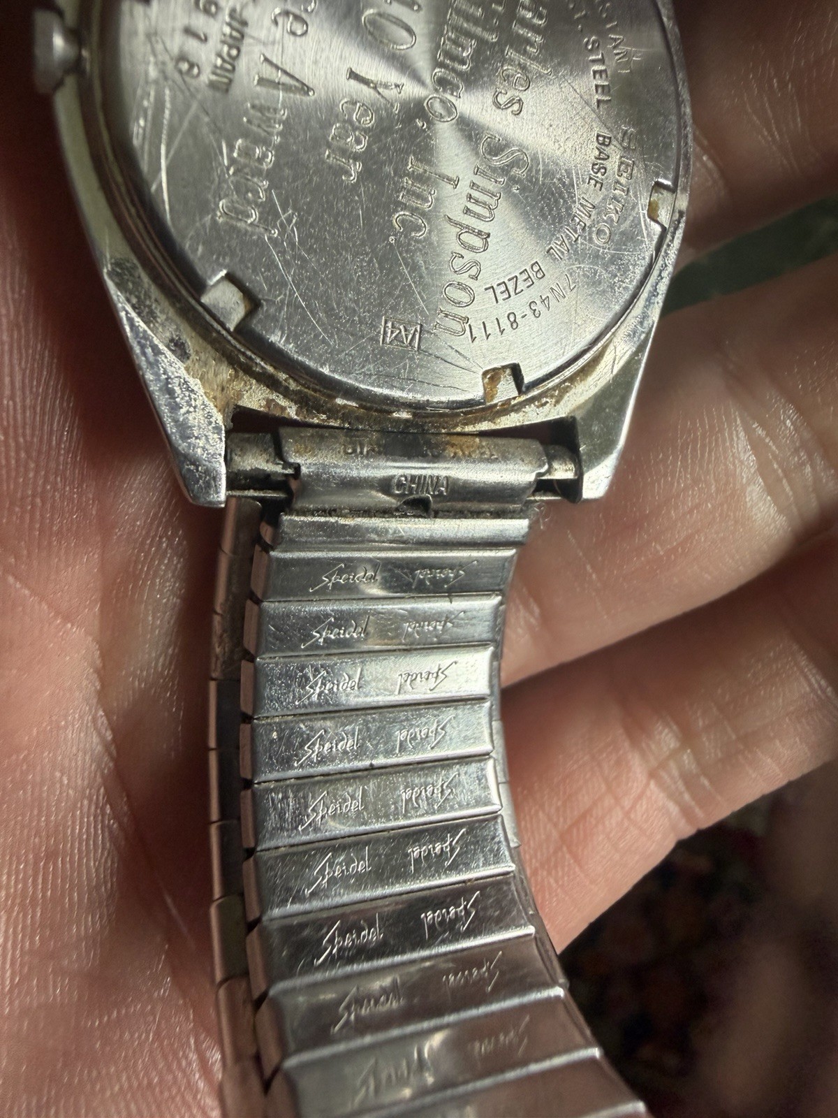 Seiko Quartz Silver and Gold Tone Men’s Watch Seiko SGF204 men’s