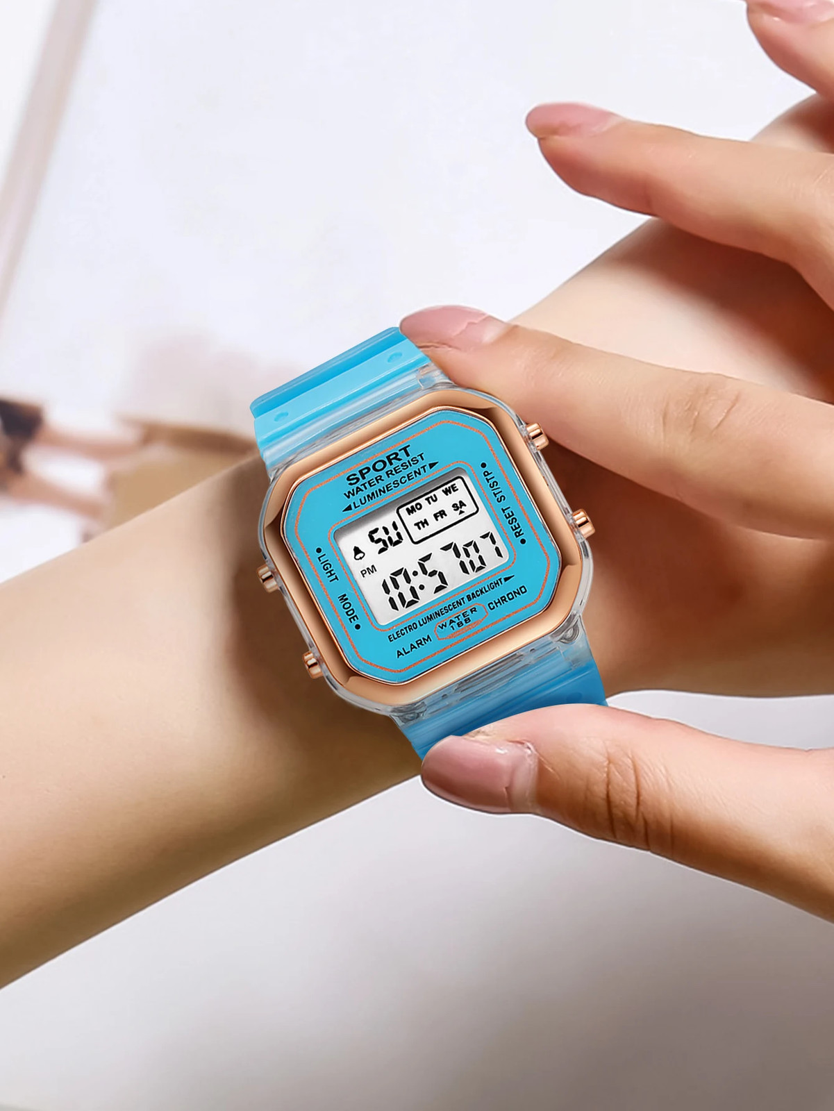 New Children’s LED Digital Watch Student Multi functional Outdoor Sports