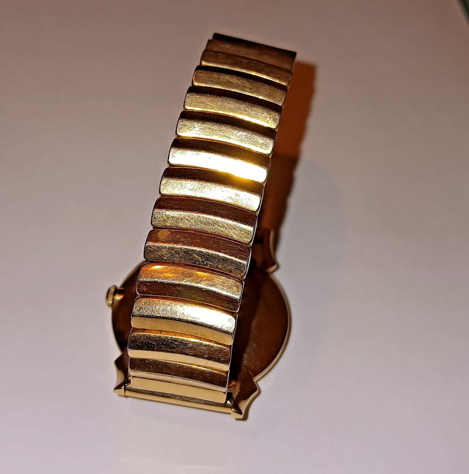 LORD ELGIN – WATCH SHOCKMASTER VINTAGE 14K GOLD FILLED 1950’S HADLEY BAND WORKS