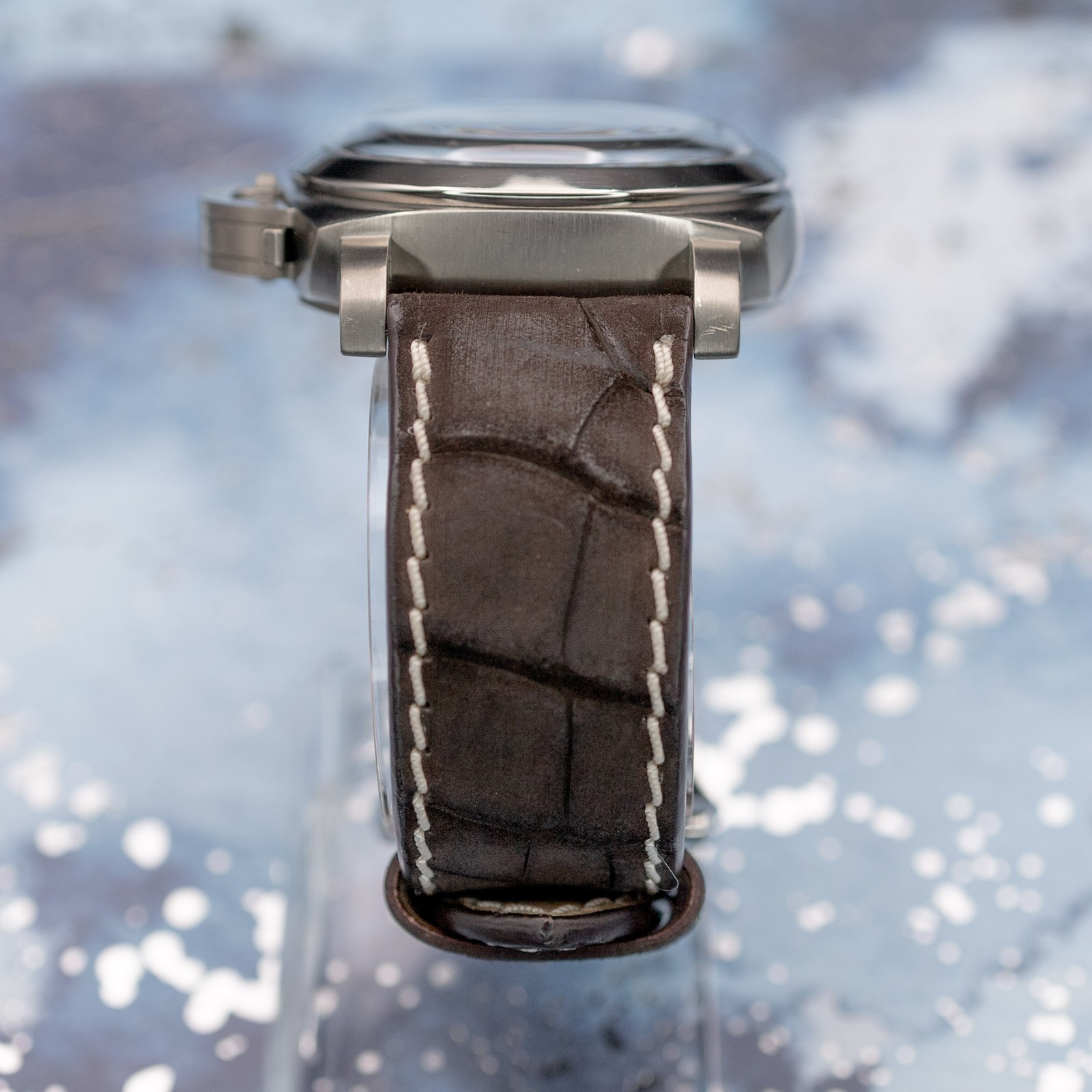 Panerai Luminor 1950 8 Days Chrono Monopulsante Tobacco Dial Titanio PAM00311