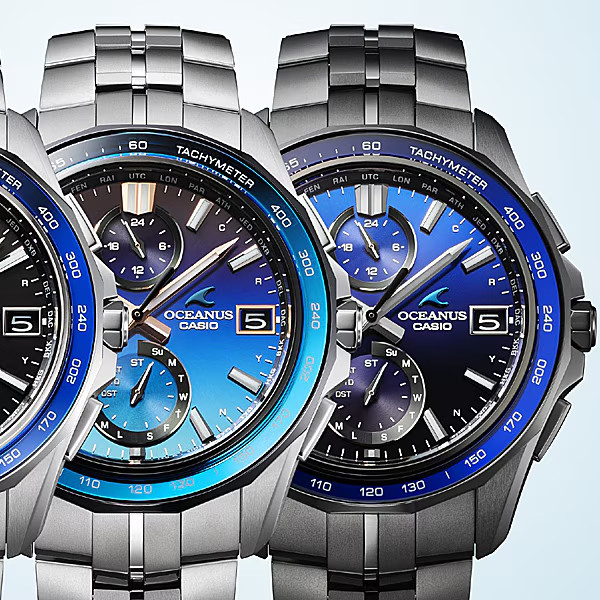 Casio OCEANUS Manta OCW-S7000B-2AJF Solar Radio Watch Men’s Japan