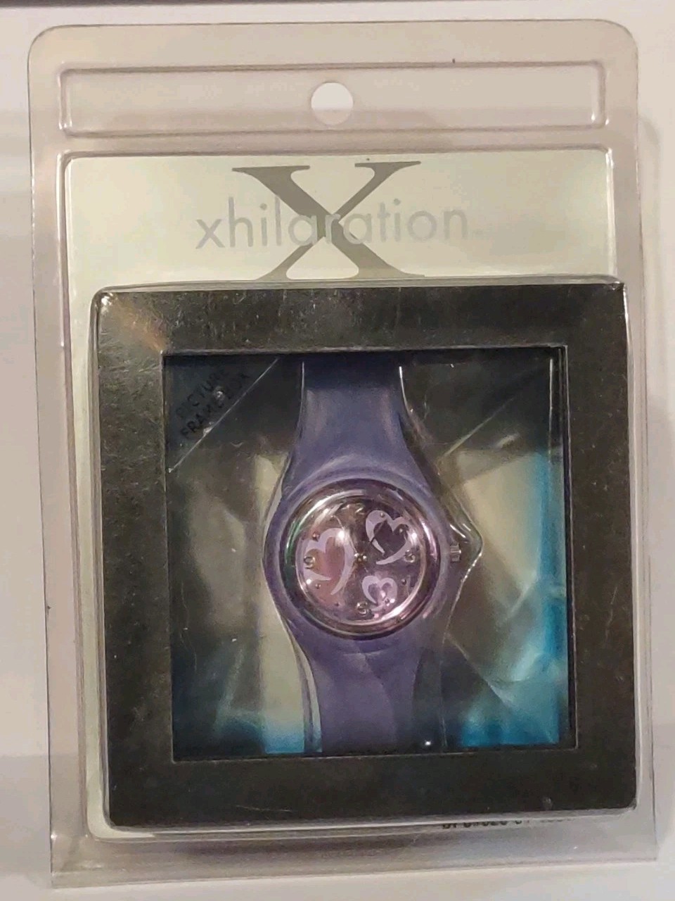 Vintage Purple Watch Hearts Xhilaration New In Sealed Package