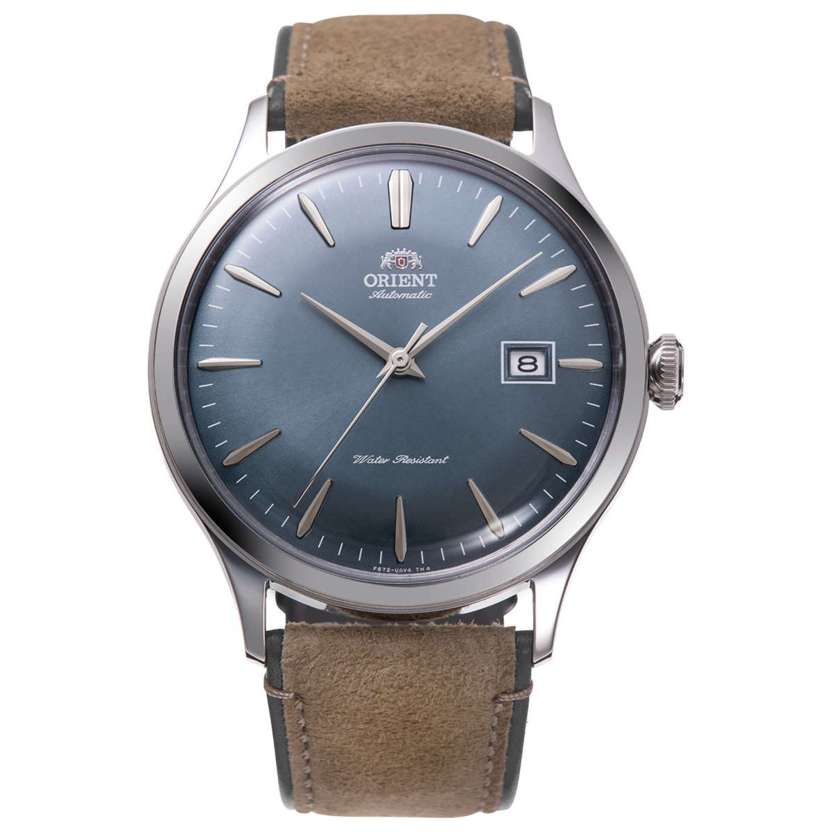 Orient Men’s Bambino Version 4 Blue Dial Automatic 42mm Watch RA-AC0P03L