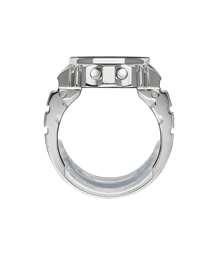 at Ginza CASIO Ring Watch G SHOCK Silver New and