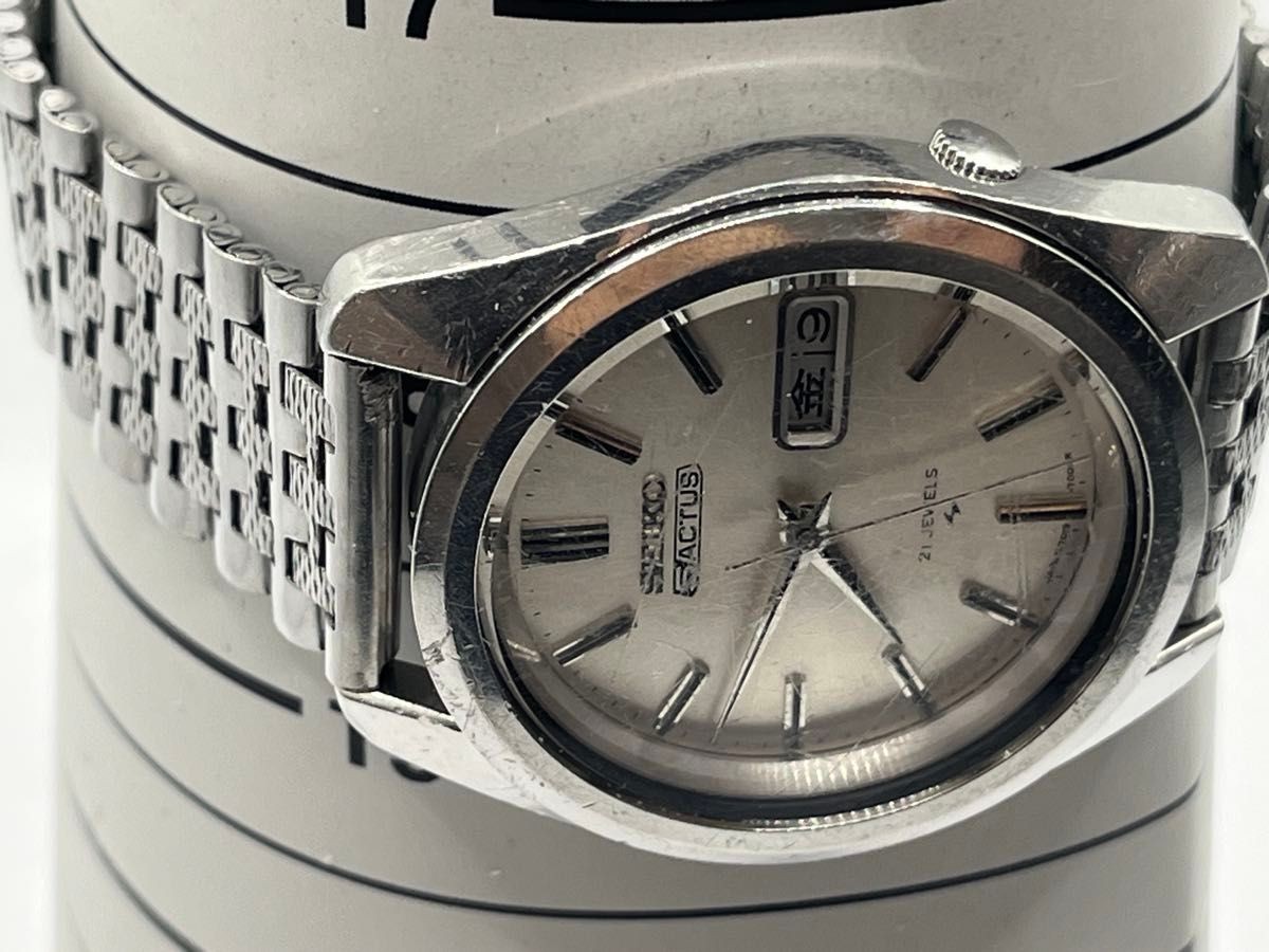 SEIKO 5 ACTUS 7019 7040 21 Jewels Automatic Wristwatch