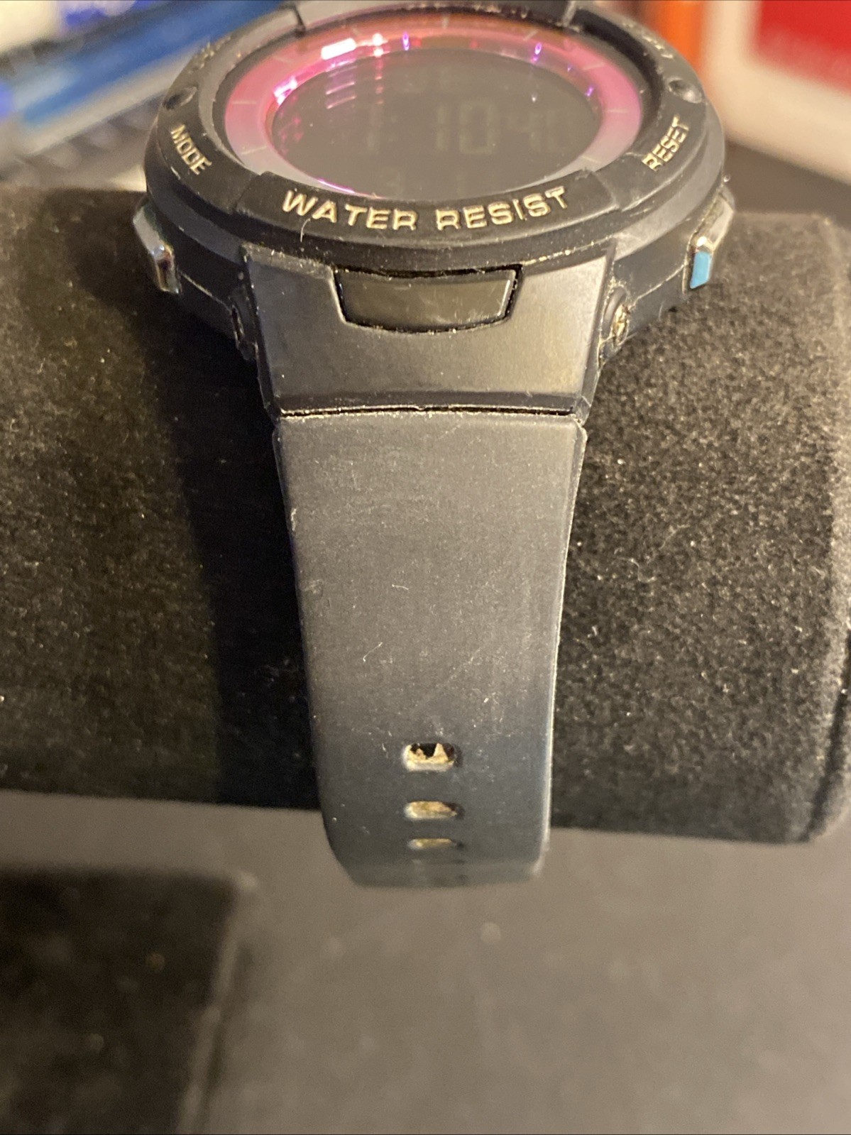 FMD Digital Sport Watch FMDOTT088 Black Rubber Band 5″-7″ New Battery