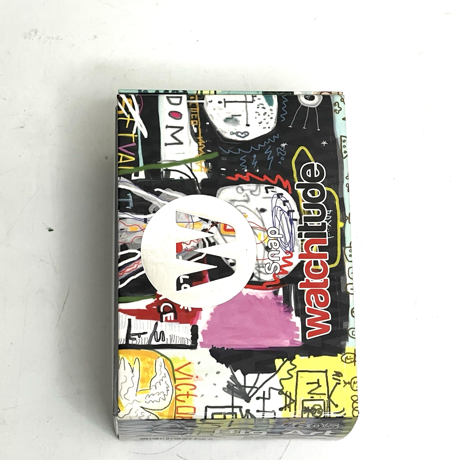 Watchitude Slap/Snap Watch – Big Art #605 New in Box