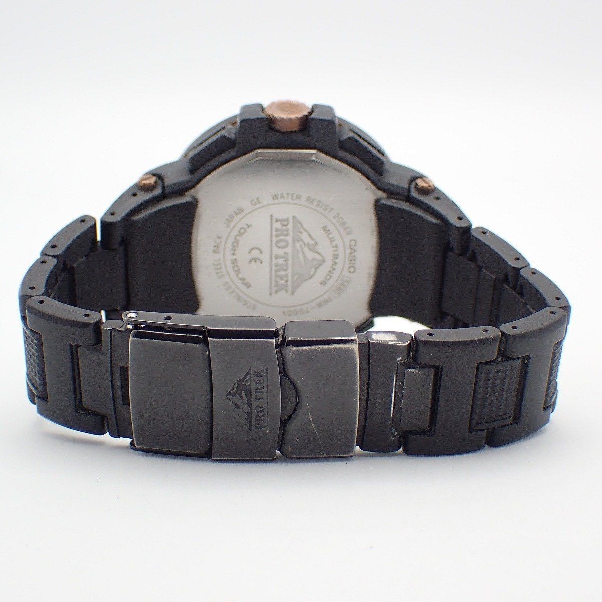 CASIO Pro Trek Solar Radio Men’s Watch Carbon Bezel Composite Band PRW-7000X-1JR