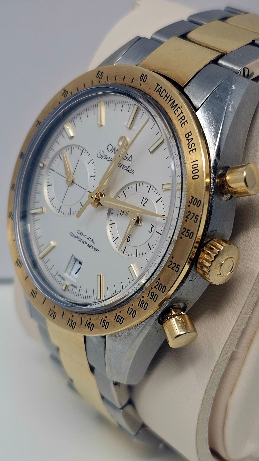 Omega Speedmaster 57 Co-Axial Chronograph 331.20.42.51.02.001 Two-Tone Full Set