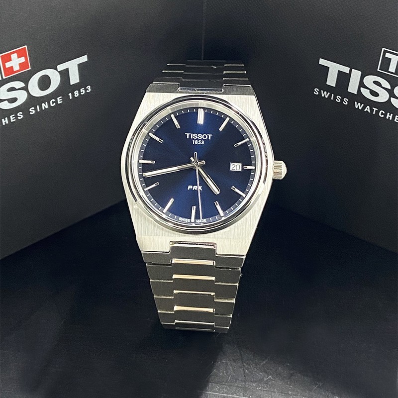 Tissot PRX/316L T137.410.11.041.00 Blue Dial Men’s 40MM Quartz Chronograph Watch