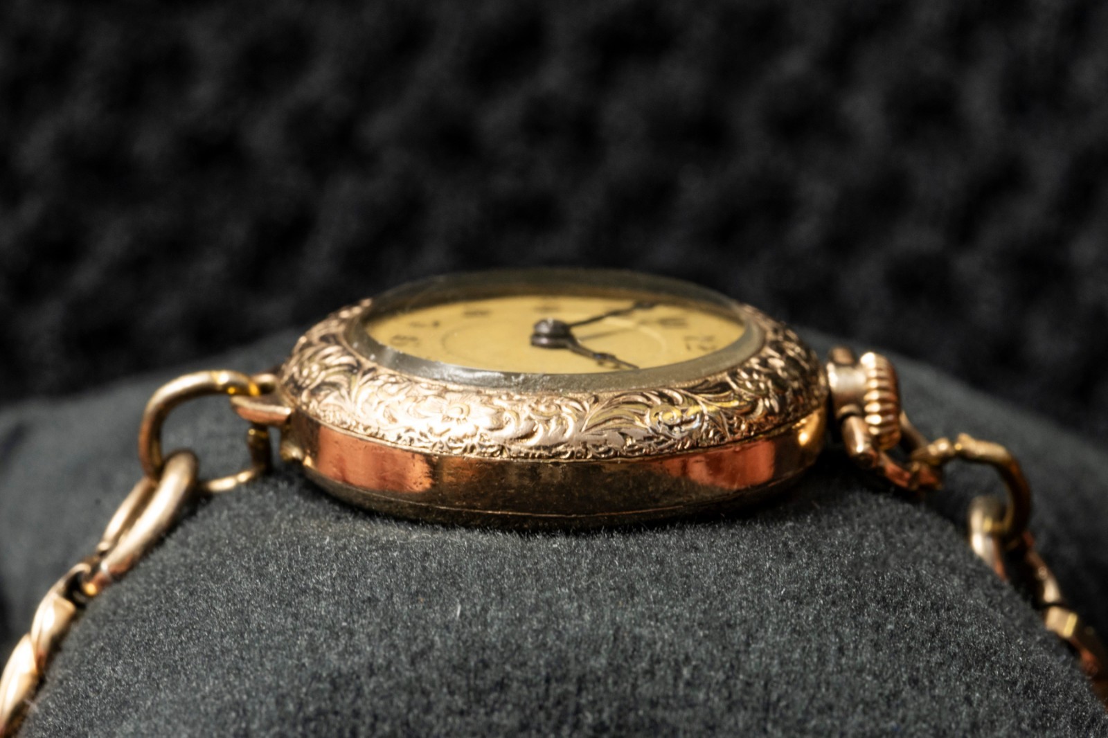 LeCoultre Ladies Watch – Hand-Engraved Gold-Filled Wadsworth Case – Circa 1920s