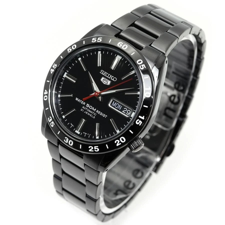Seiko 5 Automatic SNKE03K1(SNKE03KC) Black Dial 21 Jewels Men’s Watch NEW Japan