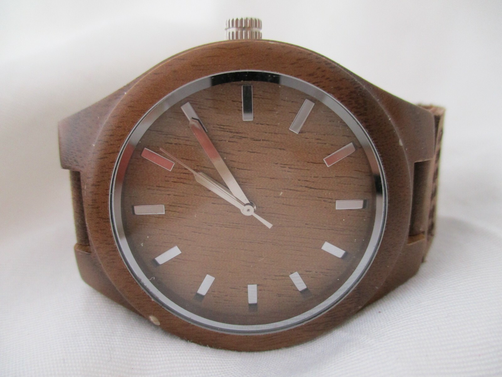«3 Years Down Forever To Go» Brown Buckle Band Watch
