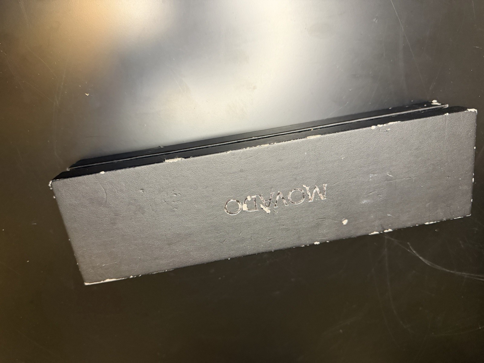 Movado Signature Sport 42mm Quartz Watch with A Black Silicone Band Box & Card