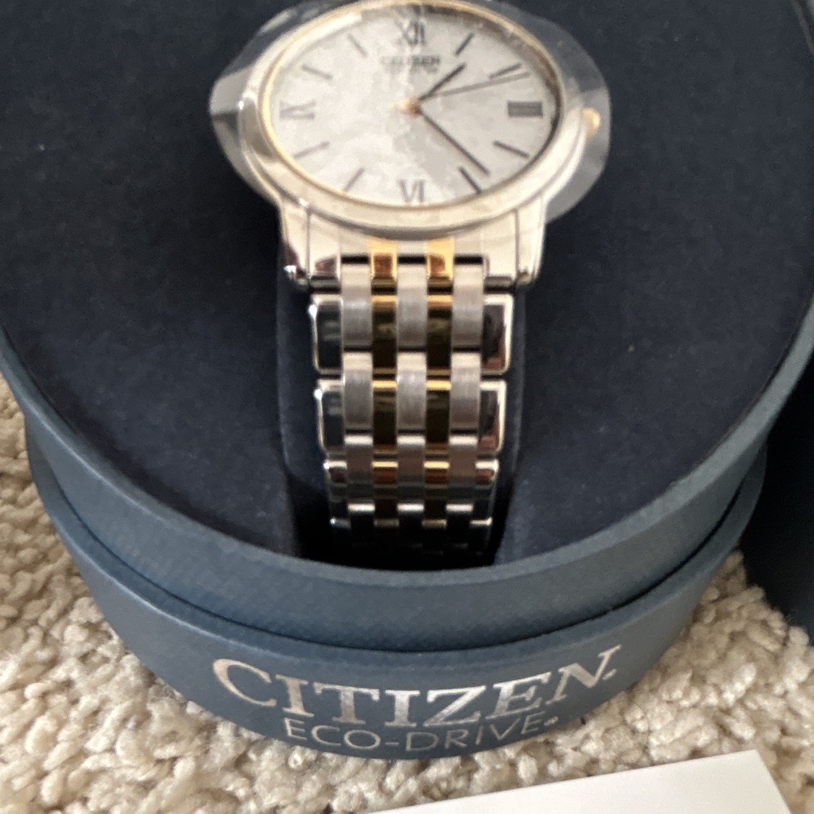 Citizen AR0014-52A Eco-Drive Men’s Dress Watch 40mm Steel Silver WR