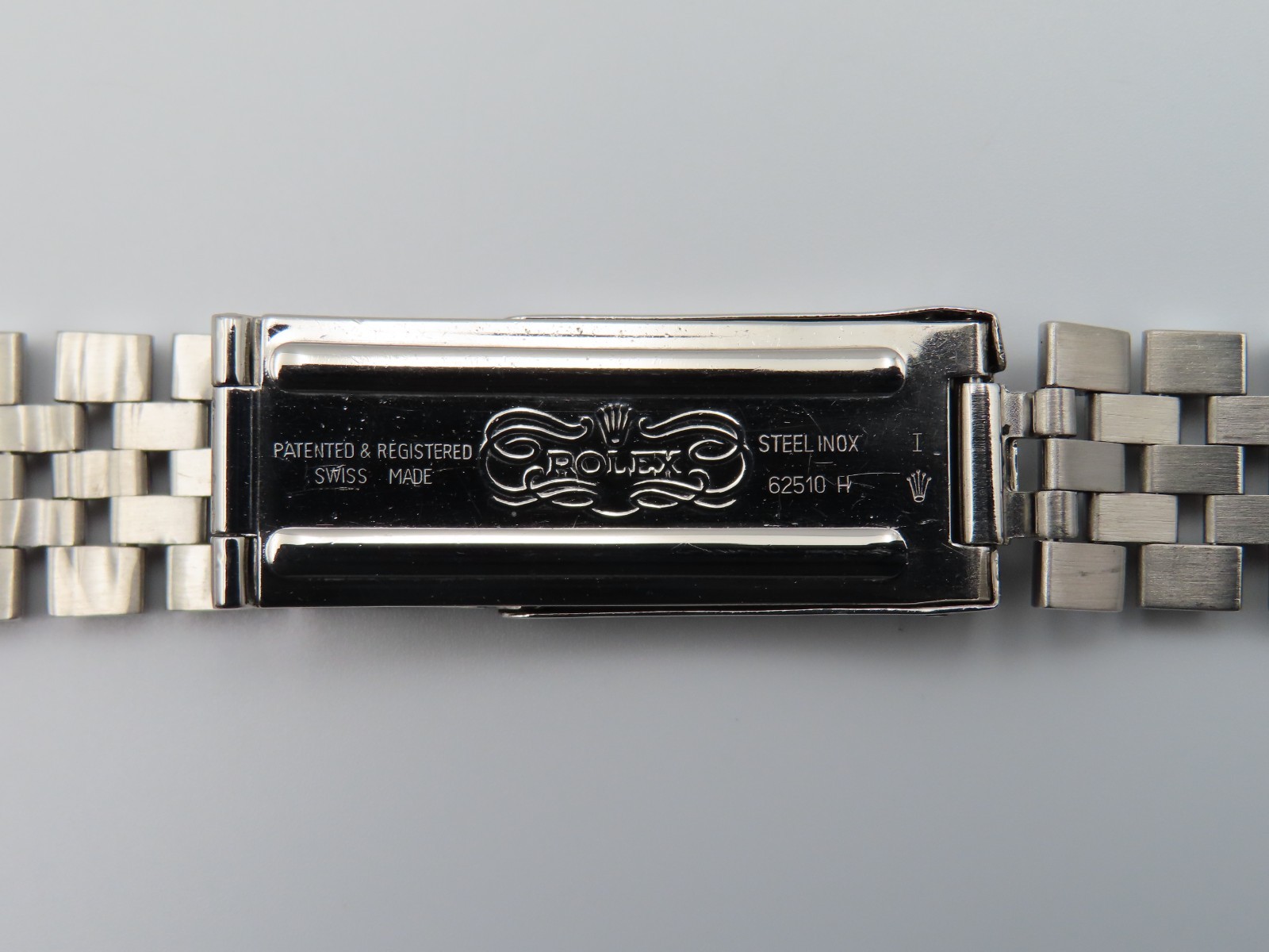 1986 Rolex Datejust 16000 w/ Chevrolet Chevy Logo Original Caseback