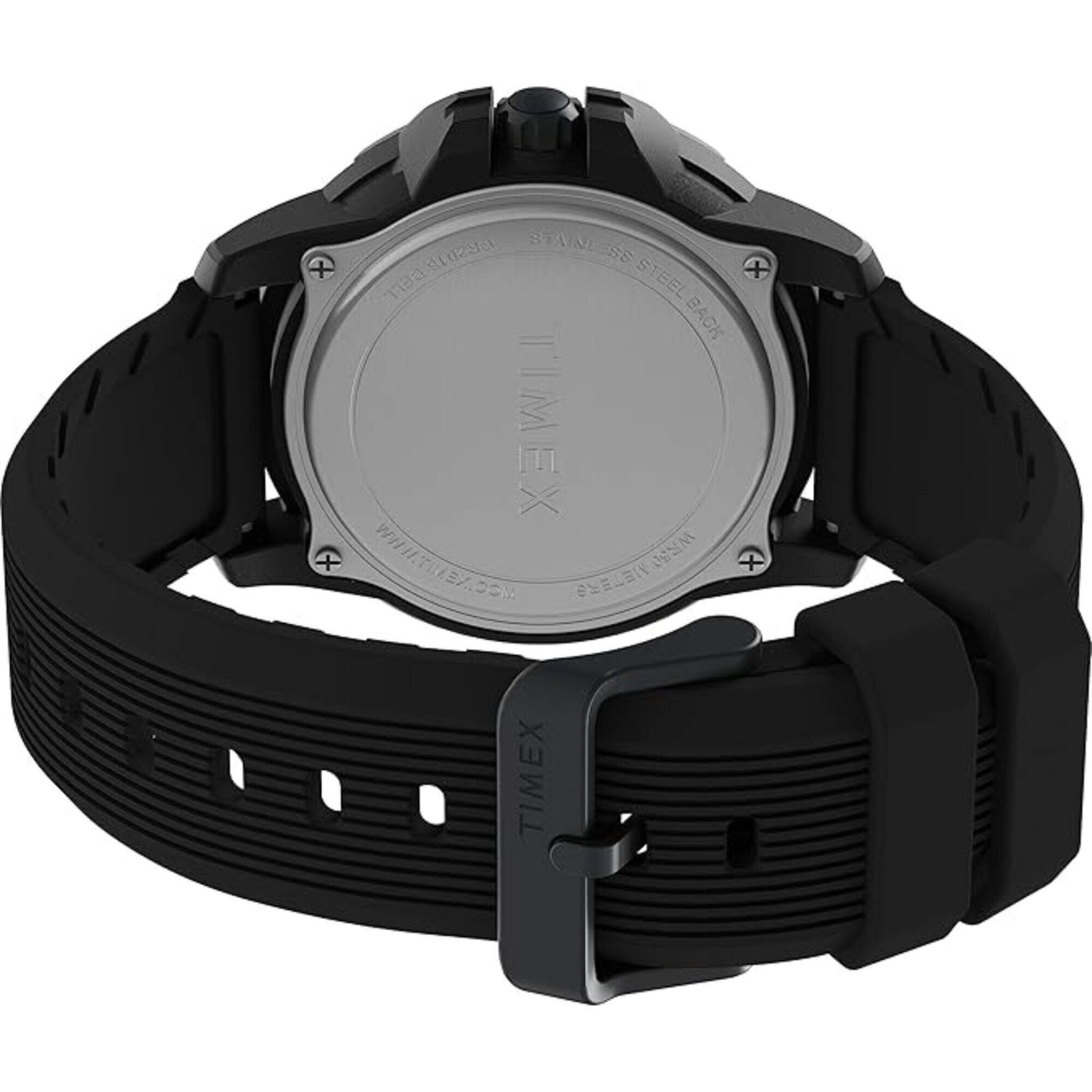 Timex Men’s Watch Expedition Black Dial Silicone Rubber Strap TW4B315009J
