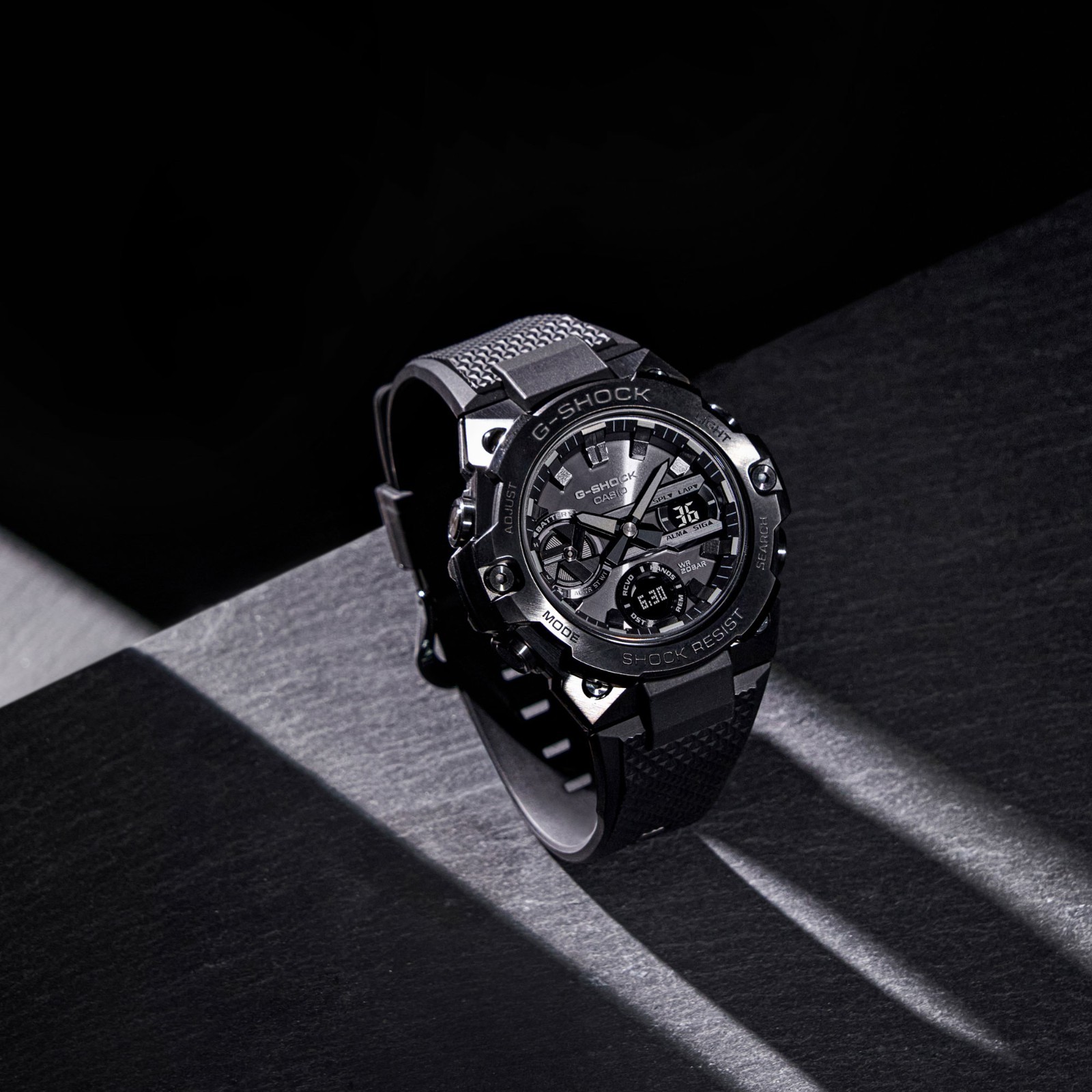 Casio G-Shock Analog-Digital Black Dial Tough Solar GST-B400BB-1A Men’s Watch