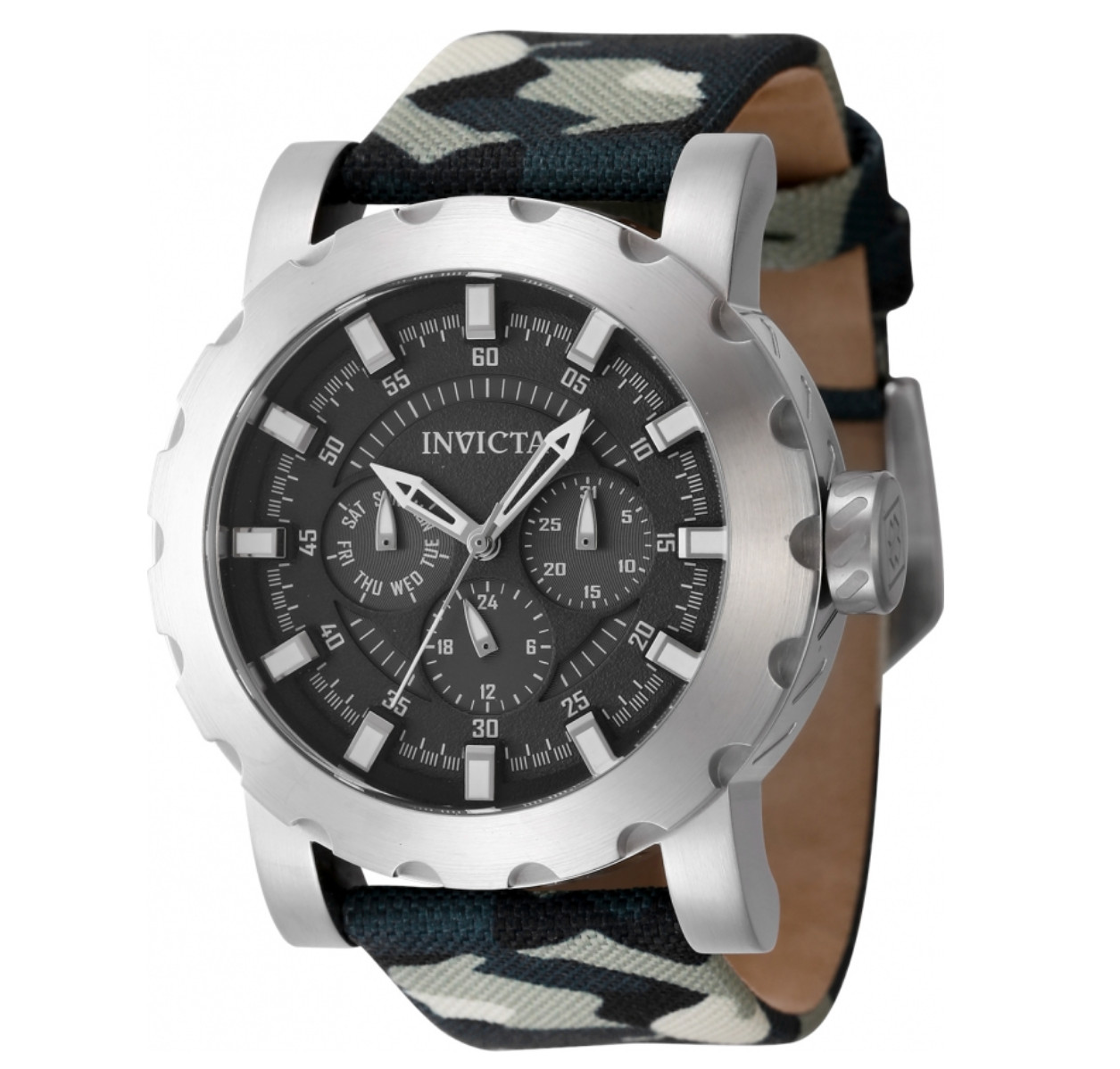 Invicta I-Force Commando Men’s 46mm Quartz Watch 47581 Multi-Function Camo Strap