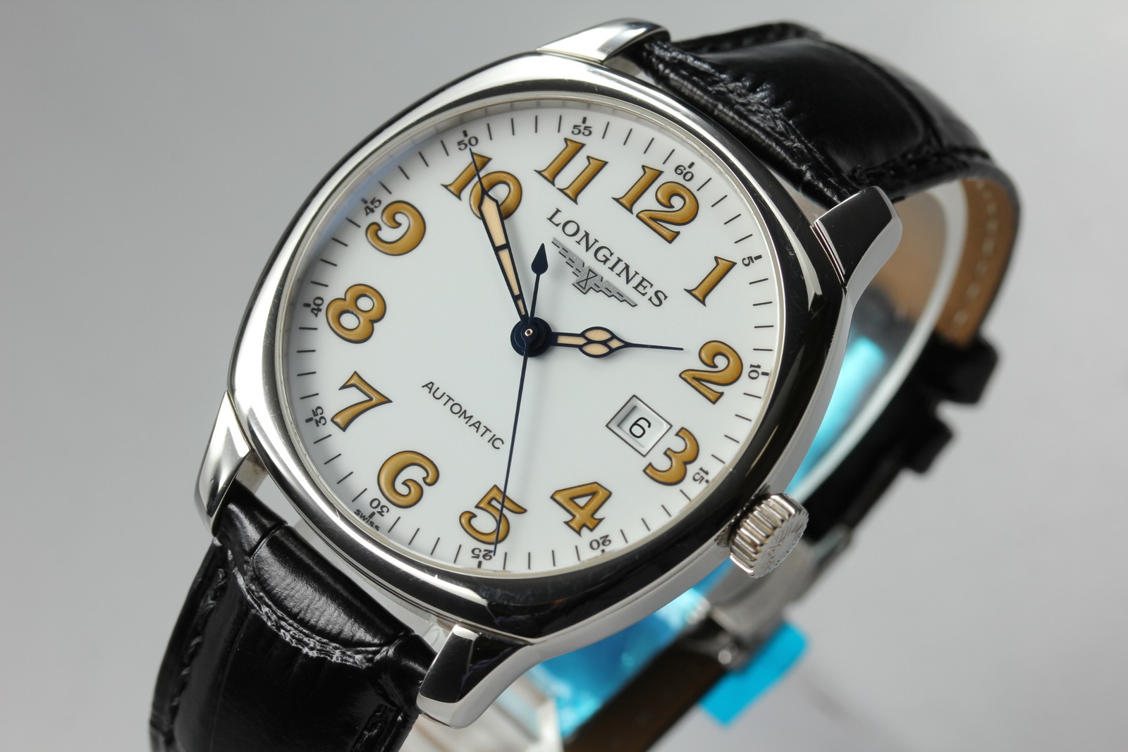 Longines Spirit L2.700.4 Date White Dial Automatic Men’s Watch [ Box Damage ]