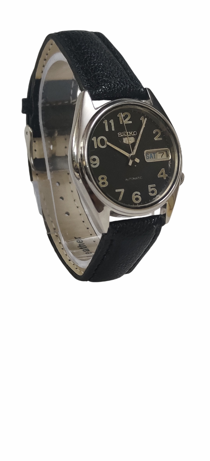 Vintage Seiko Automatic Date Day Dial Wrist Watch SP585