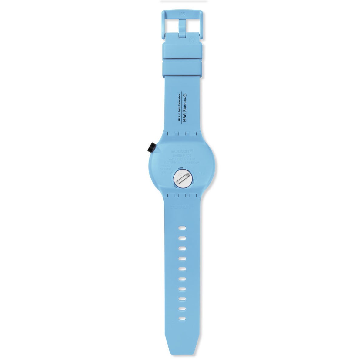 [Swatch] The Simpsons BEST. DAD. EVER. SB05Z100 Big Bold 47mm Watch w/BOX NEW